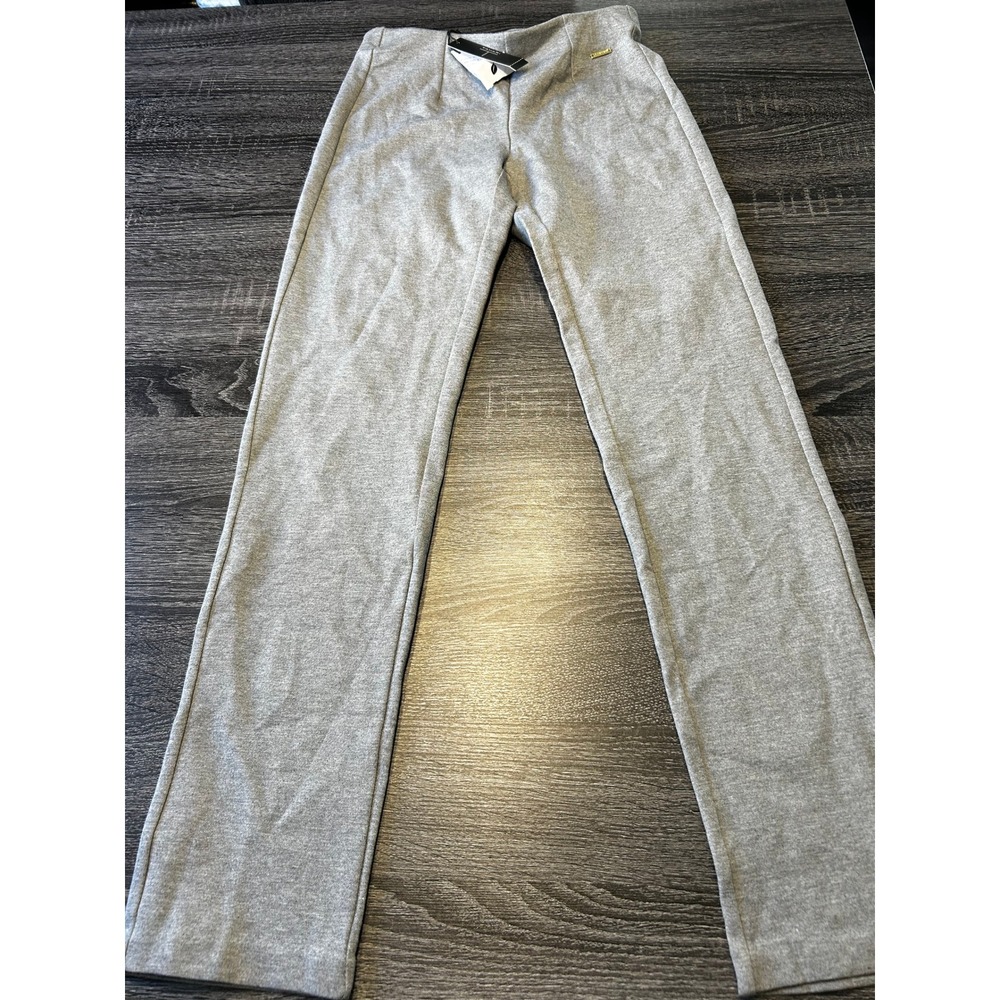 Tahari XS Gray Modal Blend Lounge Pants Soft New With Tags Straight Leg